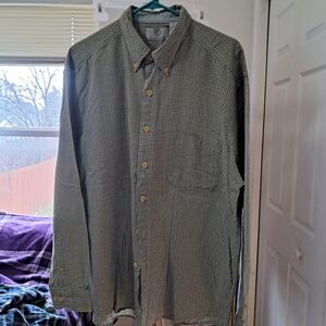 Farah Blue and White Checkered Shirt